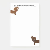 Funny Dachshund Lover Post-it® Notes (Voorkant)