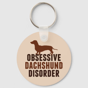 Funny Dachshund Lover Sleutelhanger