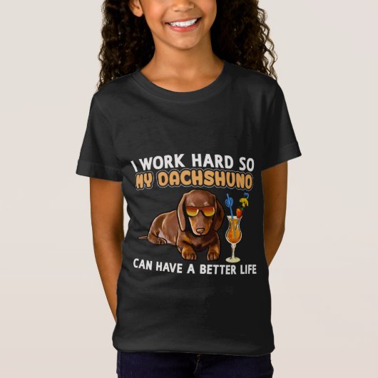 Funny Dachshund Lover T-shirt (Voorkant)
