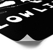 Funny Dachshund Low Life Shirt  Poster (Hoek)