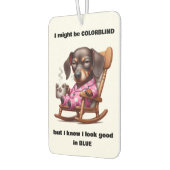 FUNNY DACHSHUND  LUCHTVERFRISSER (Links)