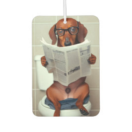 Funny Dachshund  Luchtverfrisser