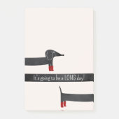 Funny Dachshund Post-it® Notes (Voorkant)