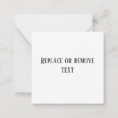 Funny Dachshund Sause Dog aangepaste tekst Notitiekaartje (Achterkant)