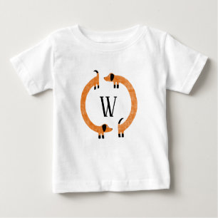 Funny Dachshund Sause Dog Monogram