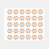 Funny Dachshund Sause Dog Name Labels (Vel)