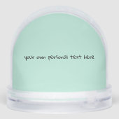 Funny Dachshund Sneeuwbol (Achterkant)