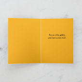 Funny Dachshund Sniffing Golden Retriever Butt Kaart (Binnen)