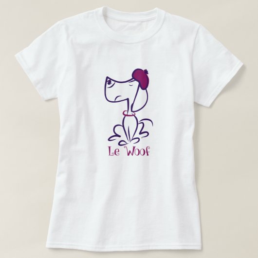 Funny Dachshund T-Shirt (Design voorkant)