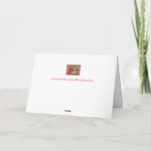 Funny Dad 70th Birthday Custom Kaart (Achterkant)