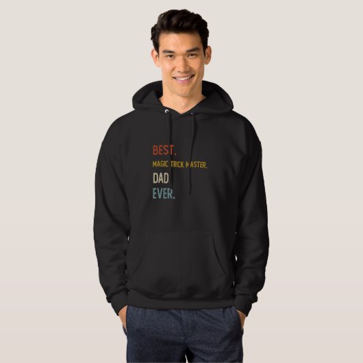 Funny Dad Beste Magic Trick Master Dad Ooit Shirt  (Voorkant volledig)