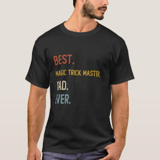 Funny Dad Beste Magic Trick Master Dad Ooit Shirt 