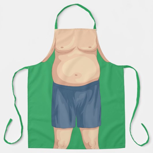 Funny Dad Bod Schort (Voorkant)