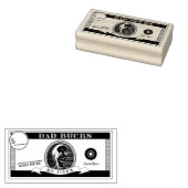 Funny "Dad Bucks" Money Stamp Vaderdag Rubberstempel (Gestempeld)