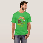 Funny Dad Day St Patricks Lucky Charms Call T-shirt (Voorkant volledig)