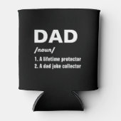 Funny Dad Definition Vaderdag Blikjeskoeler (Voorkant)