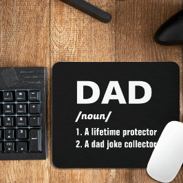 Funny Dad Definition Vaderdag Muismat