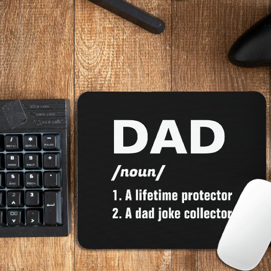 Funny Dad Definition Vaderdag Muismat