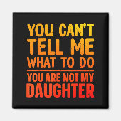 Funny Dad Design For Father Daddy Papa Men From Da Magneet (Voorkant)