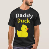 Funny Dad Duck Rubber Duck TShirt (Voorkant)