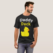 Funny Dad Duck Rubber Duck TShirt (Voorkant volledig)