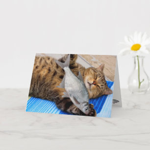 Funny Dad Fisherman Birthday Kaart