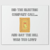 Funny Dad Gezegden Cadeaupapier (Vlak)