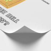 Funny Dad Gezegden Cadeaupapier (Hoek)