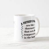 Funny dad gezegden - Fathers day quotes Koffiemok (Voorkant rechts)
