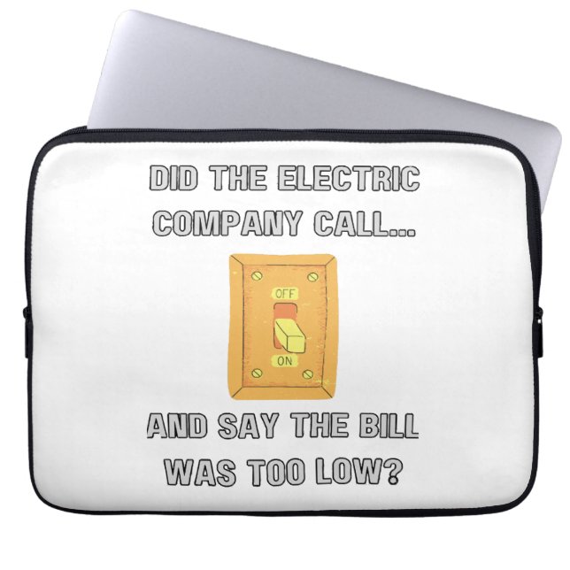 Funny Dad Gezegden Laptop Sleeve (Voorkant)