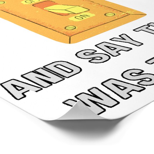 Funny Dad Gezegden Poster (Hoek)