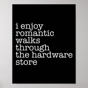 Funny Dad Handyman Hardware Store Tools Gift Poster