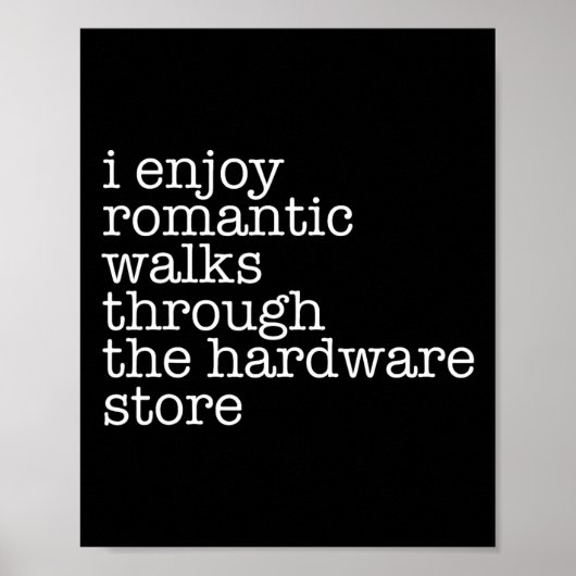 Funny Dad Handyman Hardware Store Tools Gift Poster (Voorkant)