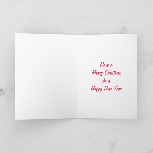 Funny Dad Joke-kerstkaart Kaart (Binnen)