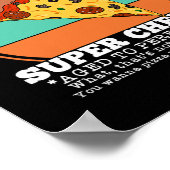 Funny Dad Joke Pizza Quote Fathers Day Cheesy Poster (Hoek)