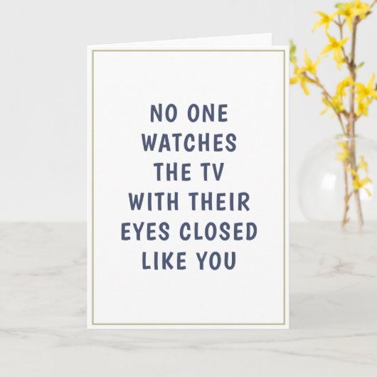 Funny Dad Joke Vaderdag Kaart (Gele Bloem)