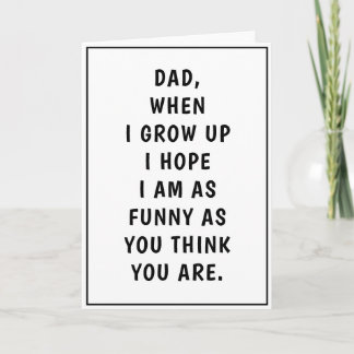 Funny Dad Jokes Birthday Vaderdag Kaart