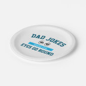 Funny Dad Jokes Father Pun Papieren Bordje (Gekanteld)