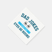 Funny Dad Jokes Father Pun Servet (Hoek)