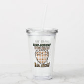 Funny Dad Jokes | VADERDAG | Rad Jokes Acryl Drinkbeker (Achterkant)