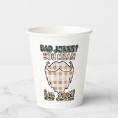 Funny Dad Jokes | VADERDAG | Rad Jokes Papieren Bekers (Achterkant)