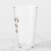 Funny Dad Juice (Beer) Pint Glass Tumbler (Links)