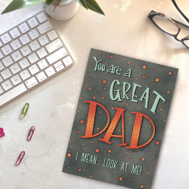 Funny Dad Kaart Leuke Vaderdag Inspirivity Kaart