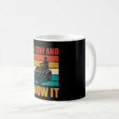 Funny Dad LandScaper Gift For Father's Day Koffiemok (Voorkant rechts)