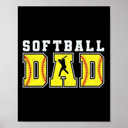 Funny Dad Life Softll Verkoop Opa Vaderdag Poster (Voorkant)