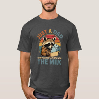 Funny Dad Milk Shirt | wasbeerontwerp