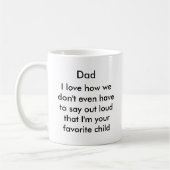 Funny dad mok koffie (Links)