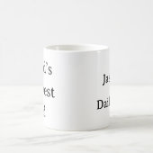 Funny Dad Mok - 's Werelds Okayest Dad Custom Coff (Center)