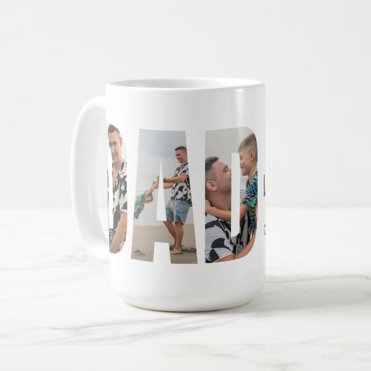 Funny Dad Mug – Funny Dad Gift Koffiemok (Voorkant links)
