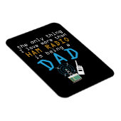 Funny Dad Radio Fathers Day Amateur Mannen Gift Magneet (Rechterzijde)